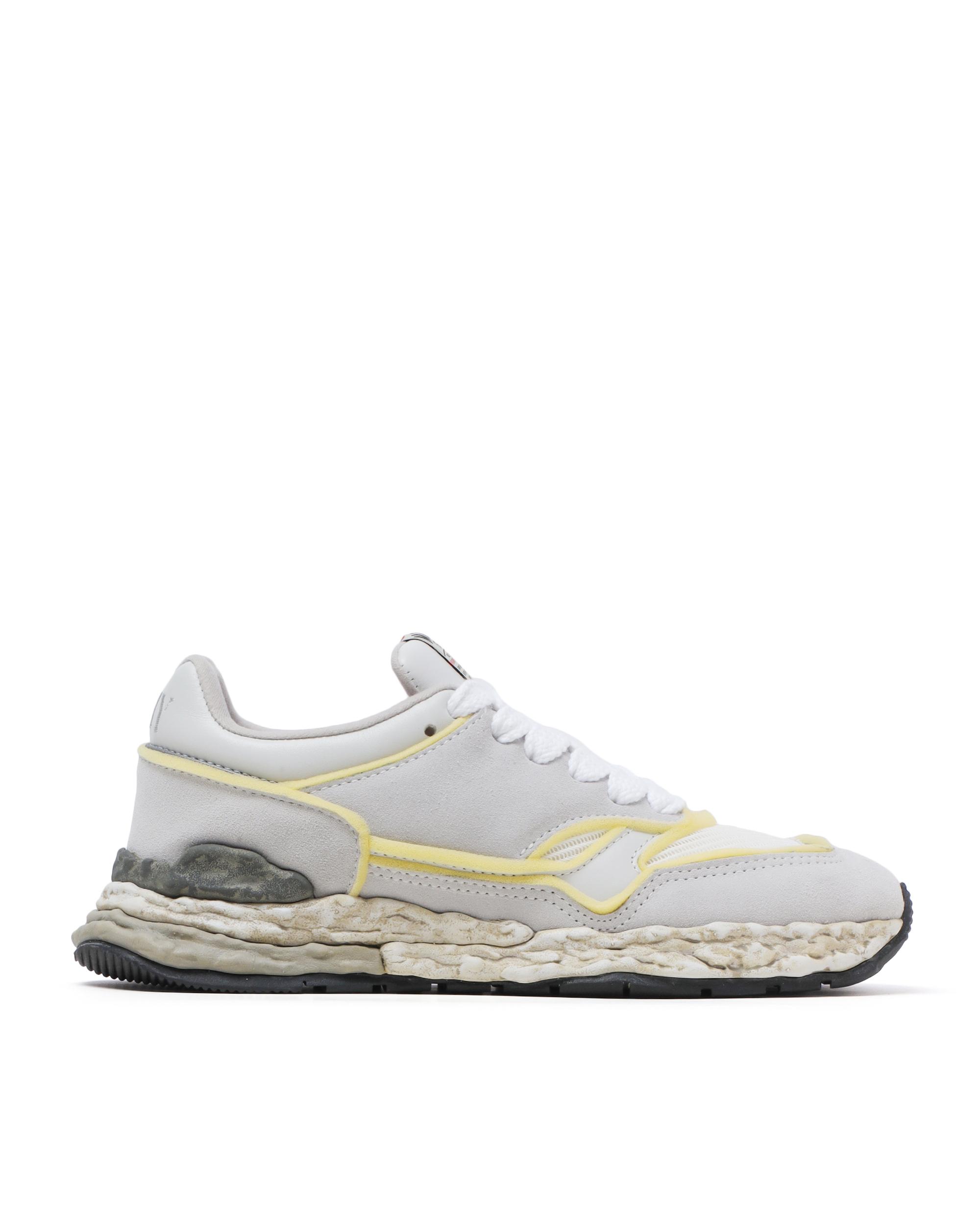 George original sole mix material low-top sneakers by MAISON MIHARA YASUHIRO