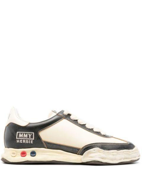 Herbie OG Sole leather sneakers by MAISON MIHARA YASUHIRO