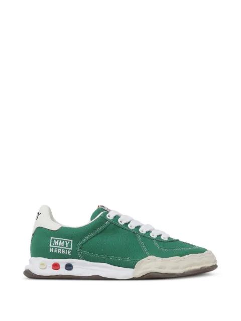 Herbie canvas sneakers by MAISON MIHARA YASUHIRO