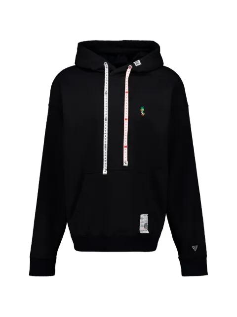 Leon embroidered hoodie by MAISON MIHARA YASUHIRO