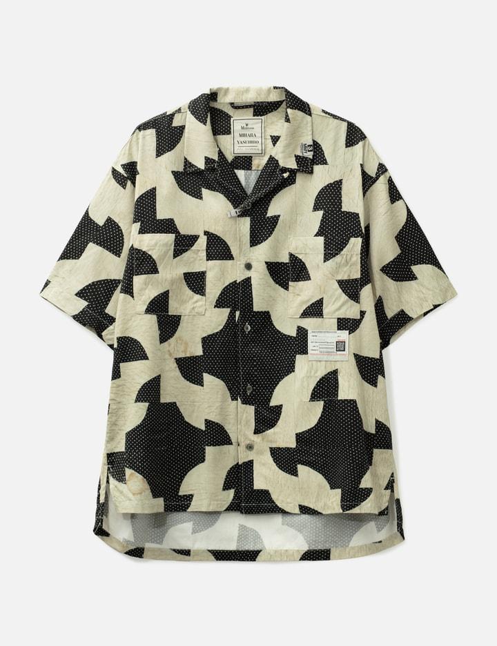 Patchwork Print Rayon Shirt by MAISON MIHARA YASUHIRO