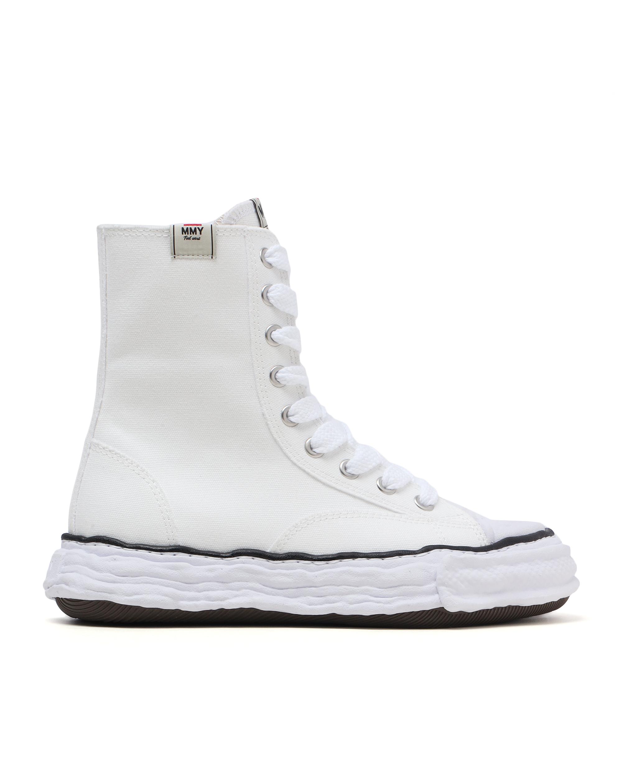Peterson 23 OG sole canvas high-top sneakers by MAISON MIHARA YASUHIRO