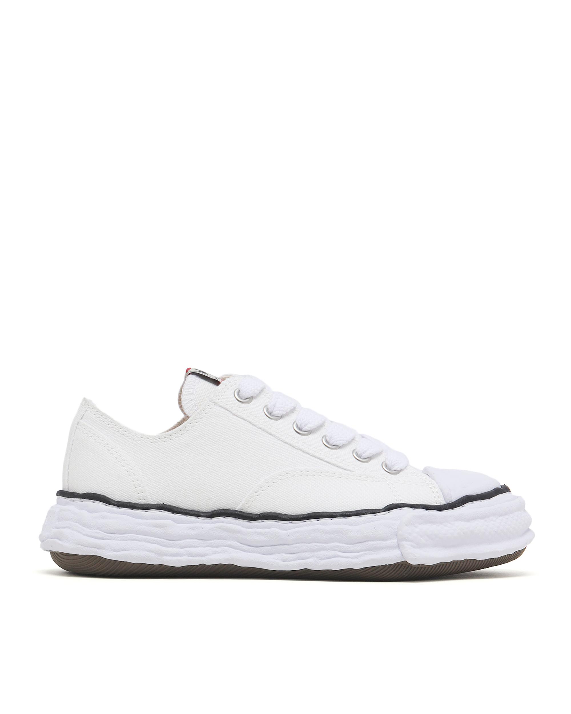 Peterson 23 OG sole canvas low-top sneakers by MAISON MIHARA YASUHIRO