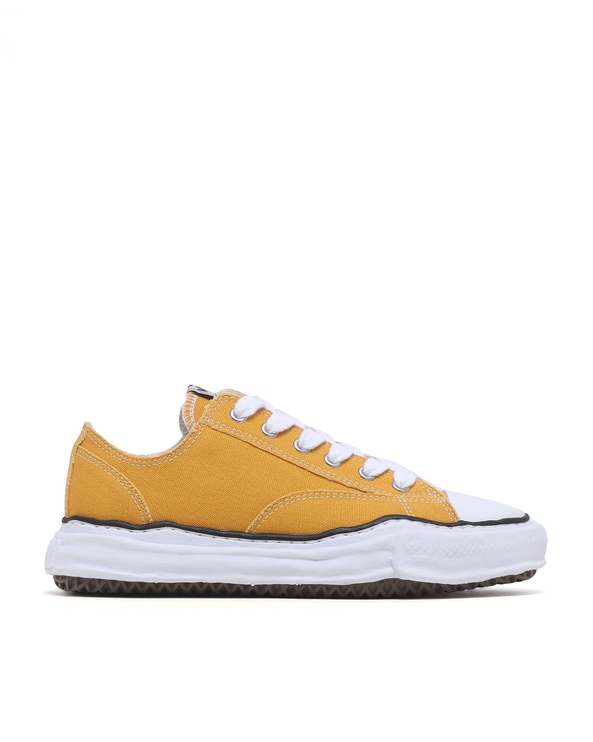 Peterson OG sole canvas low-top sneakers by MAISON MIHARA YASUHIRO