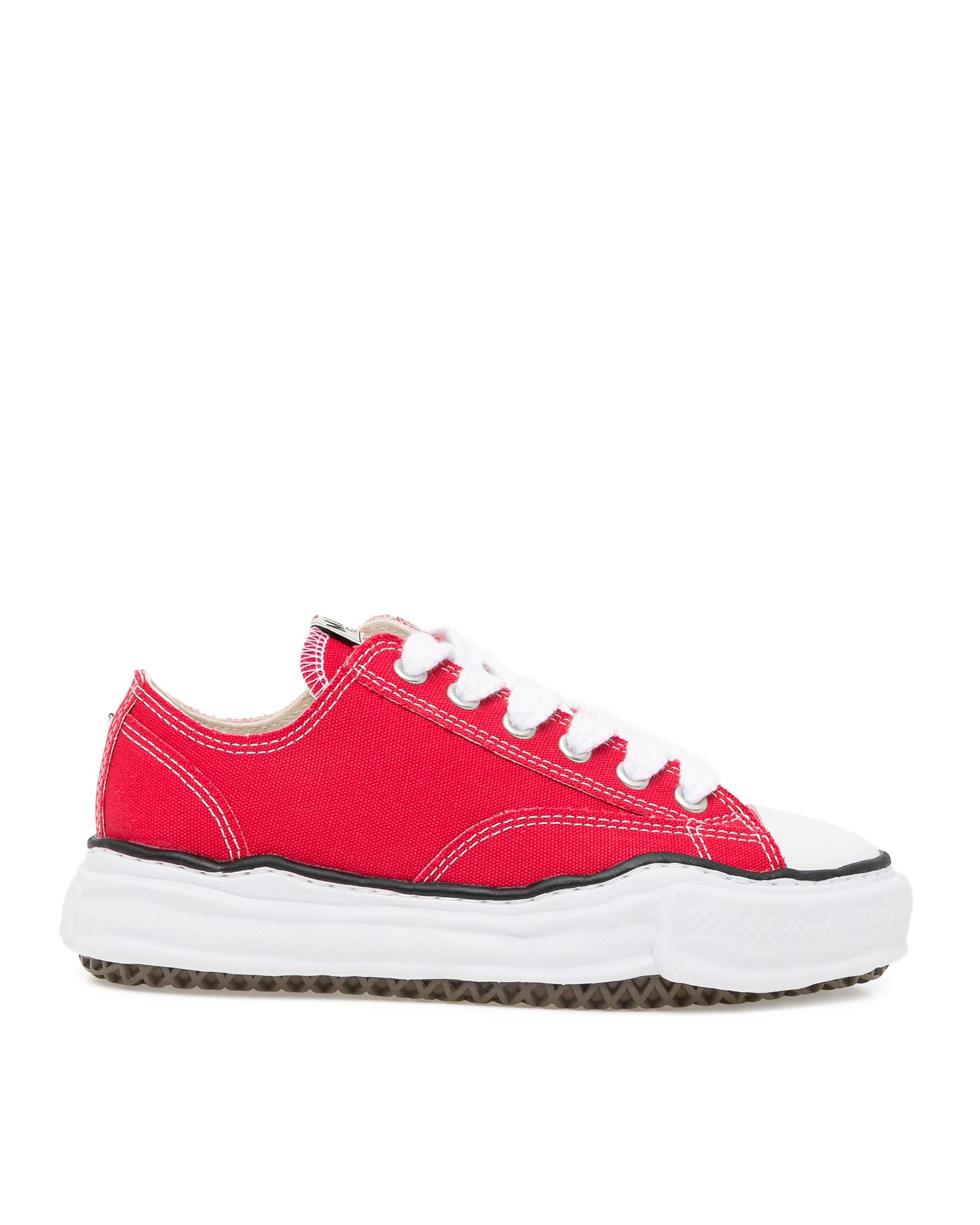 Peterson OG sole canvas sneaker by MAISON MIHARA YASUHIRO