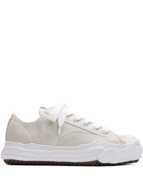 Peterson leather sneakers by MAISON MIHARA YASUHIRO