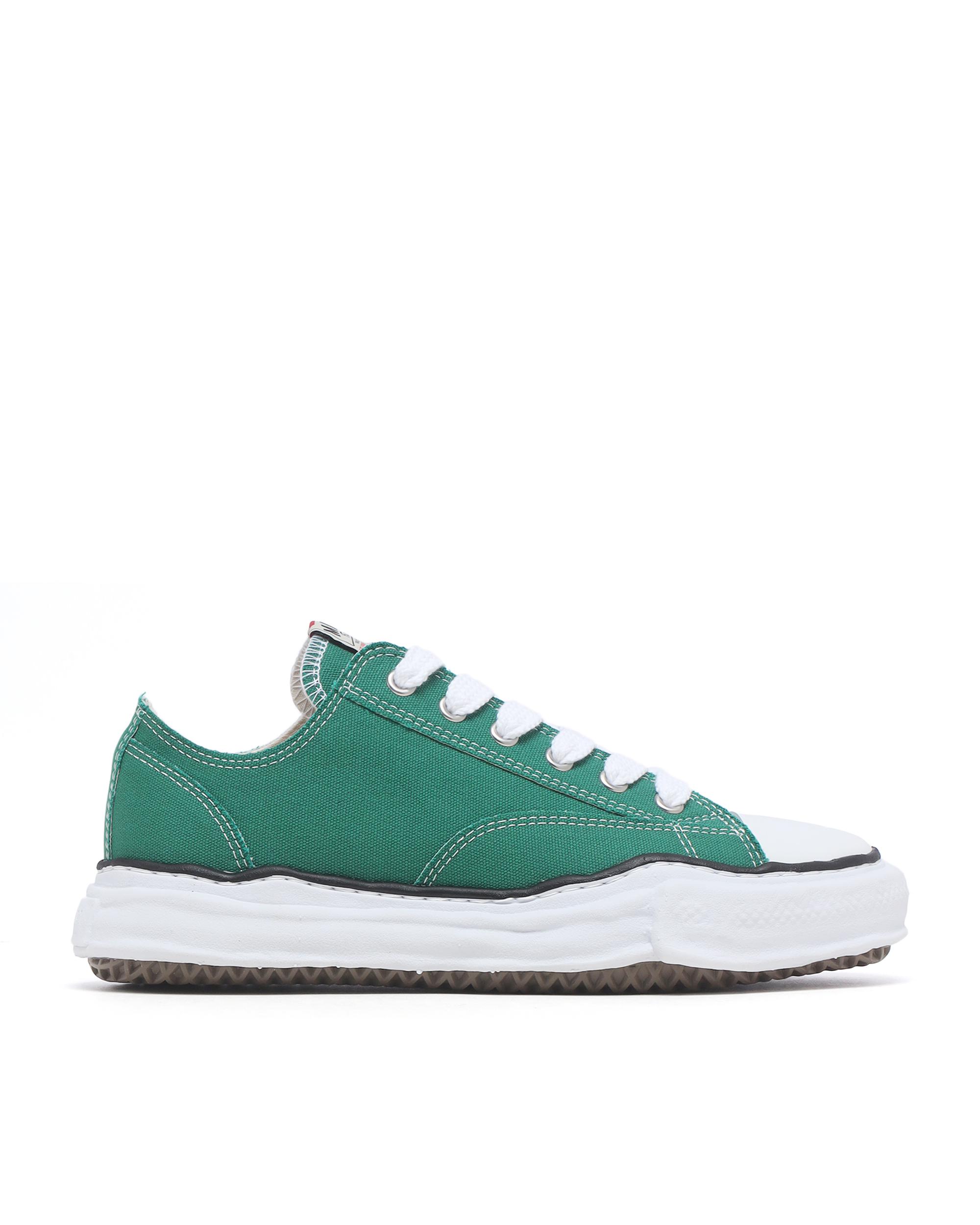 Peterson original sole canvas low-top sneakers by MAISON MIHARA YASUHIRO