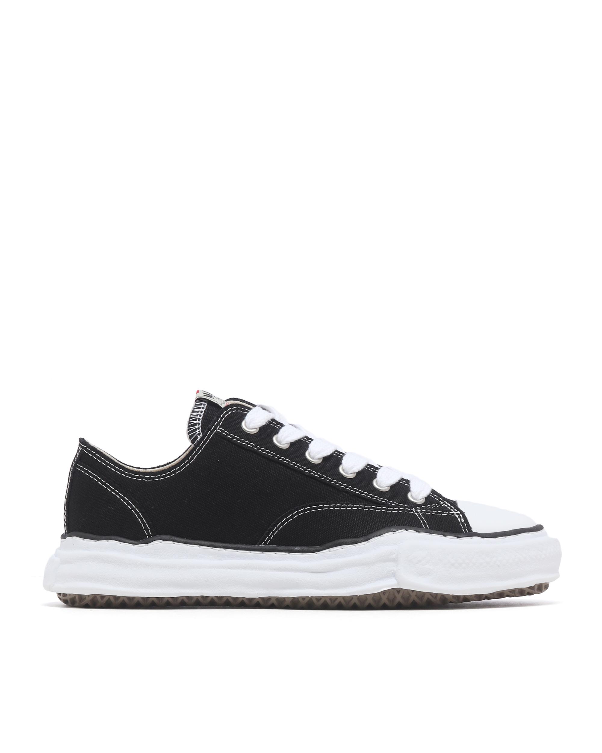 Peterson original sole canvas low-top sneakers by MAISON MIHARA YASUHIRO