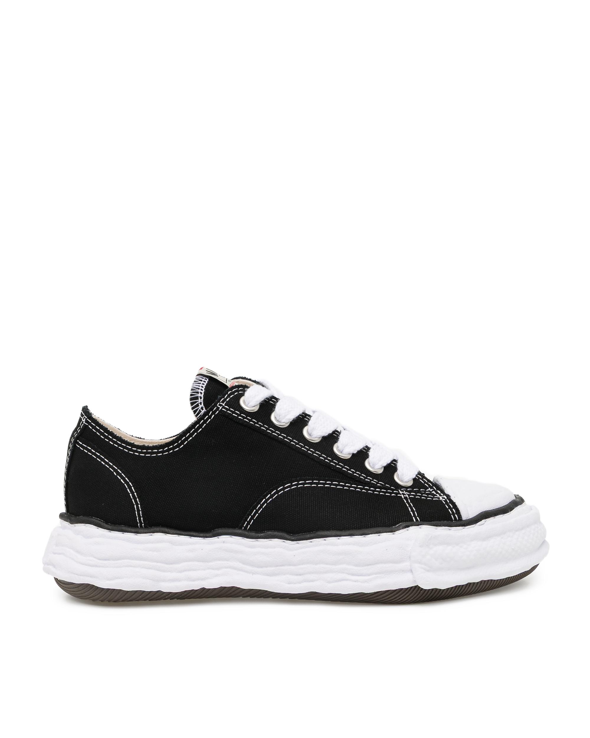 Peterson23 OG sole canvas sneaker by MAISON MIHARA YASUHIRO