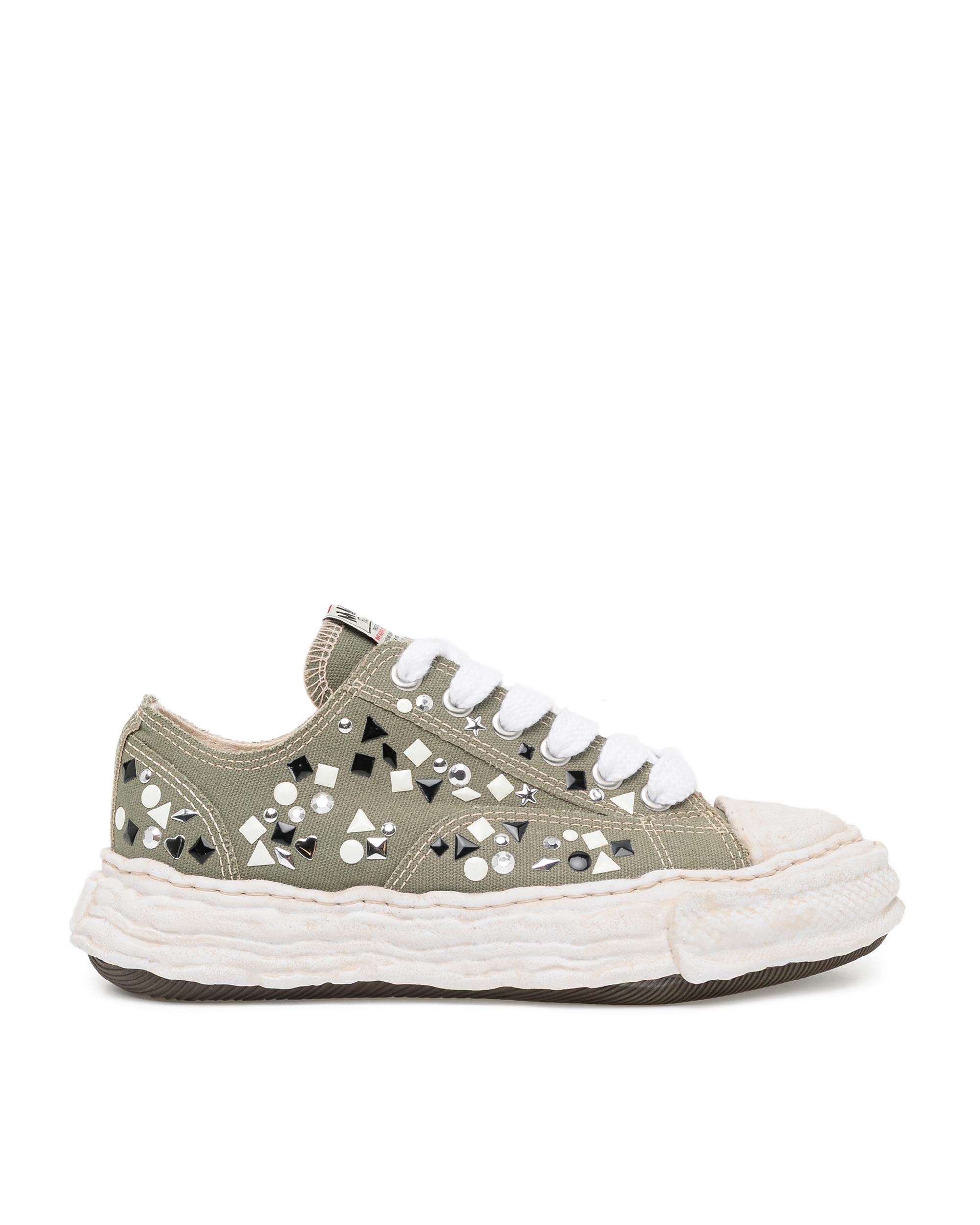Peterson23 OG sole embellished sneaker by MAISON MIHARA YASUHIRO