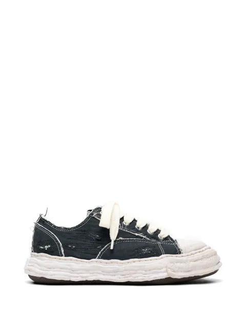 Peterson23 ripped sole low-top sneakers by MAISON MIHARA YASUHIRO