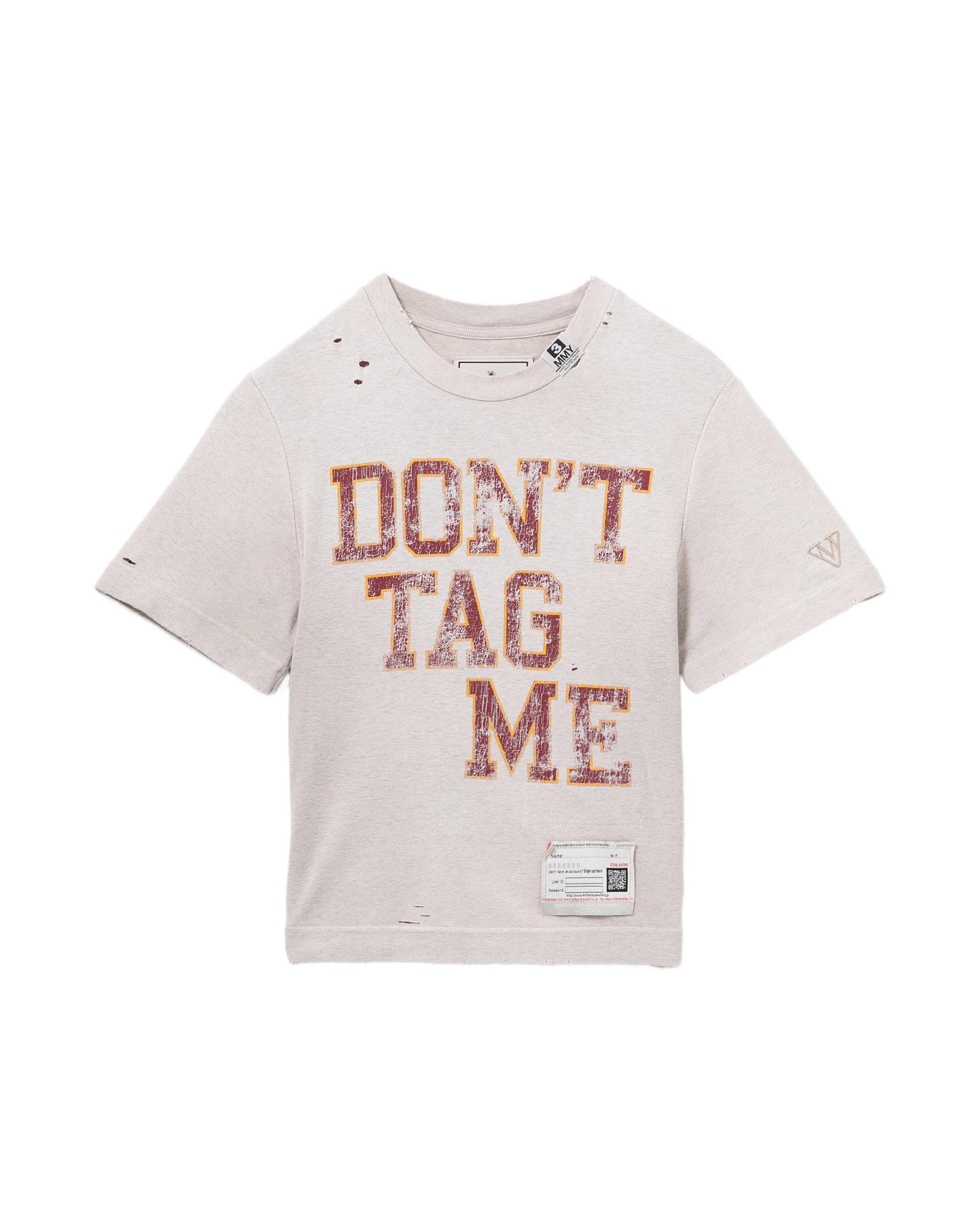 Slogan tee by MAISON MIHARA YASUHIRO