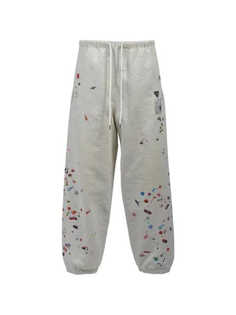 Stickers track pants by MAISON MIHARA YASUHIRO
