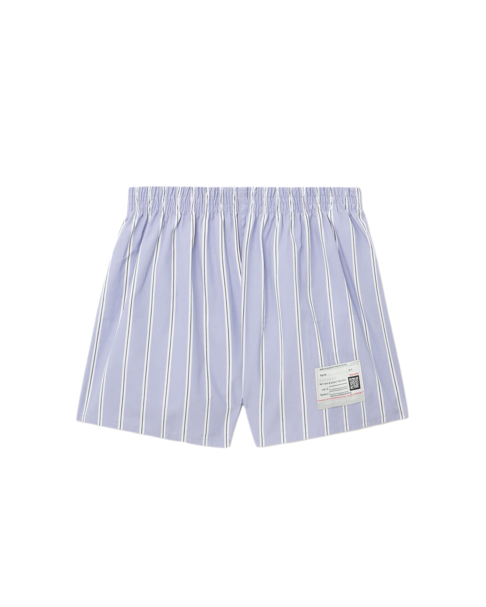 Striped shorts by MAISON MIHARA YASUHIRO