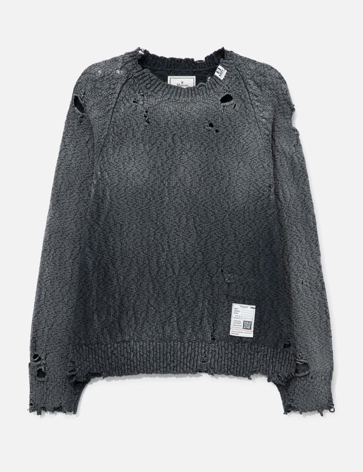 Sun Faded Like Knit Sweater by MAISON MIHARA YASUHIRO
