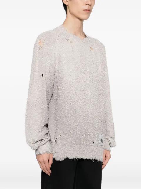 Sun Faded Like jumper by MAISON MIHARA YASUHIRO