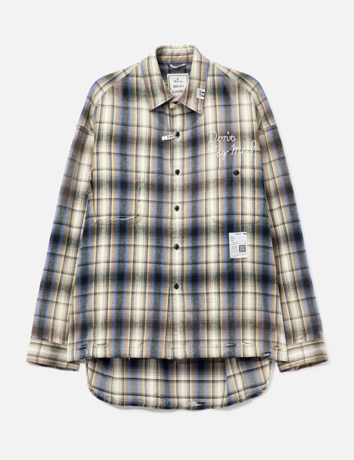 Vintage Like Check Shirt by MAISON MIHARA YASUHIRO