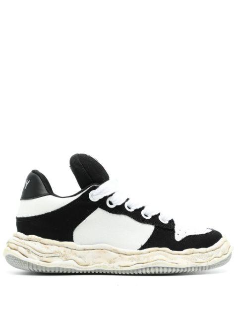 Wayne OG Sole leather sneakers by MAISON MIHARA YASUHIRO