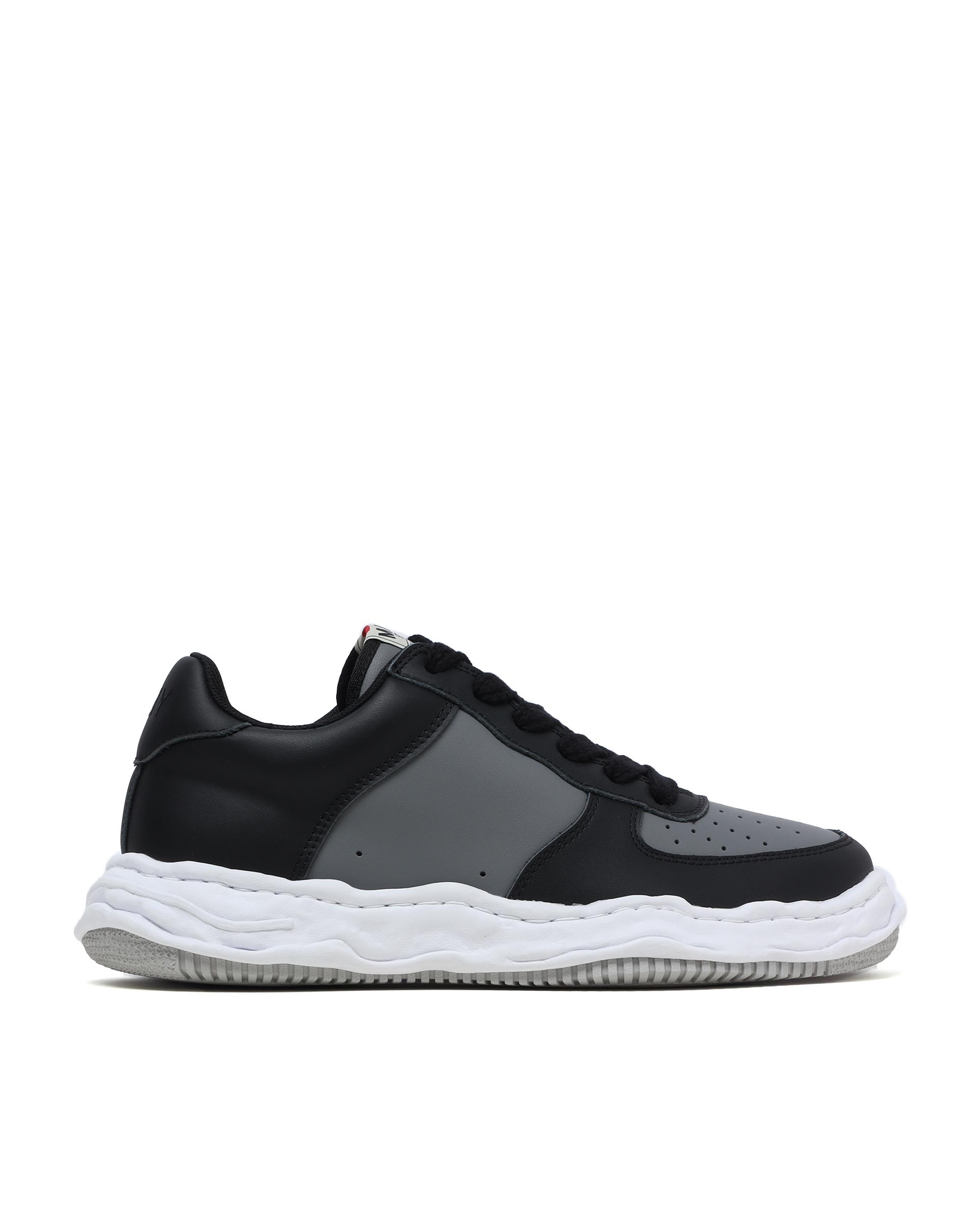 Wayne OG sole two-tone leather sneakers by MAISON MIHARA YASUHIRO