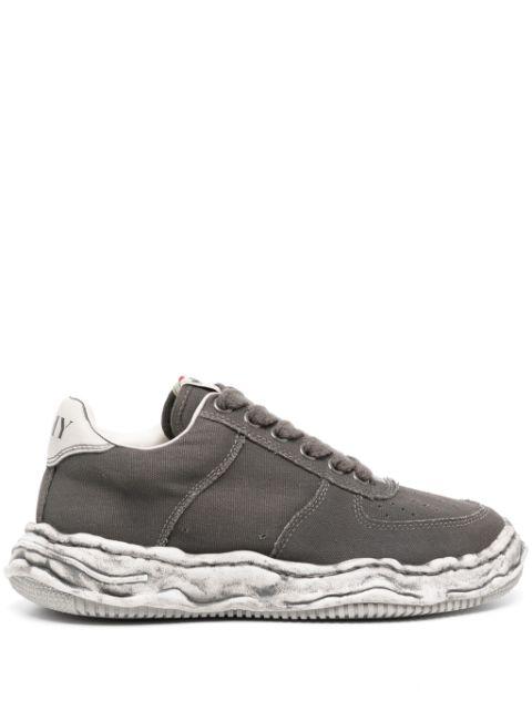 Wayne canvas sneakers by MAISON MIHARA YASUHIRO