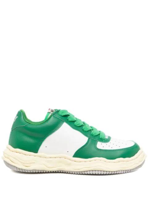 Wayne low-top leather sneakers by MAISON MIHARA YASUHIRO