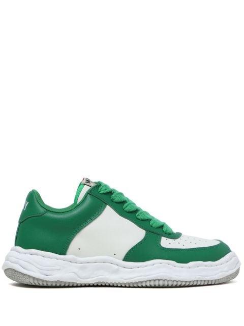 Wayne low-top leather sneakers by MAISON MIHARA YASUHIRO