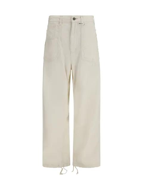 belt-loop pocket trousers by MAISON MIHARA YASUHIRO
