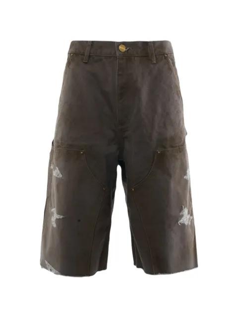 belt-loops shorts by MAISON MIHARA YASUHIRO