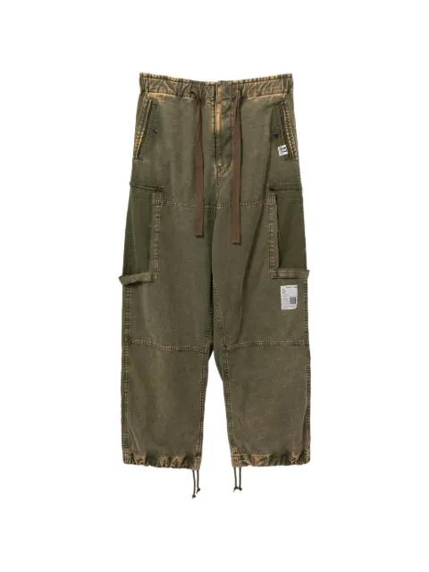 cotton cargo pants by MAISON MIHARA YASUHIRO