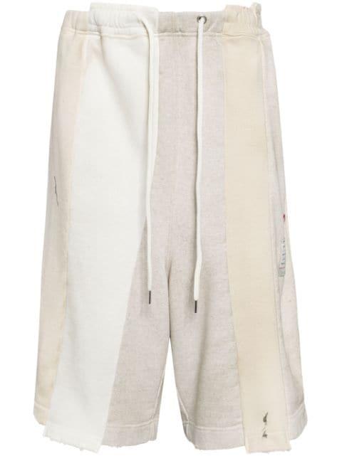 cotton track shorts by MAISON MIHARA YASUHIRO