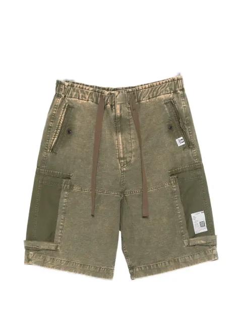 drawstring cargo shorts by MAISON MIHARA YASUHIRO