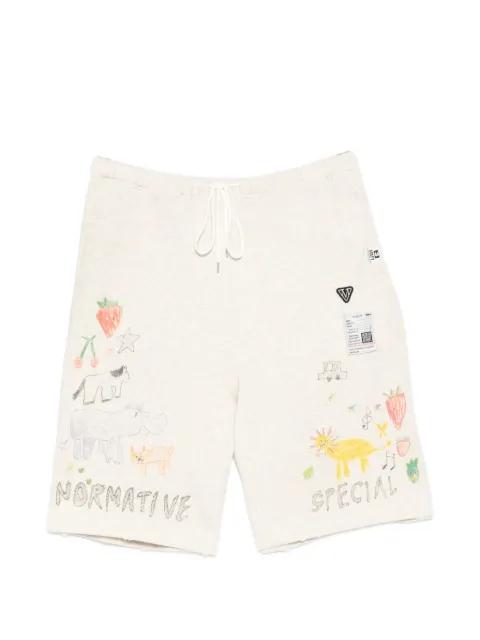drawstring shorts by MAISON MIHARA YASUHIRO