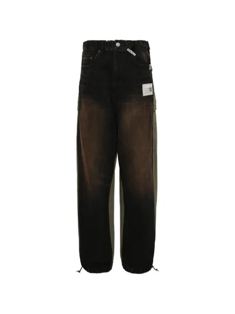 elasticated-waistband cargo pants by MAISON MIHARA YASUHIRO