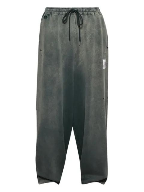 faded track pants by MAISON MIHARA YASUHIRO
