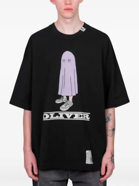 graphic-print T-shirt by MAISON MIHARA YASUHIRO