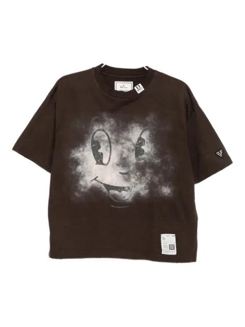 graphic-print T-shirt by MAISON MIHARA YASUHIRO