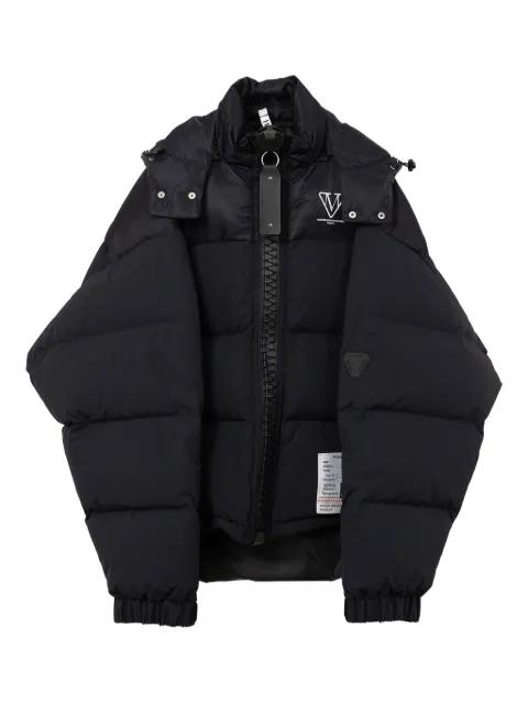 hoodied puffer jacket by MAISON MIHARA YASUHIRO