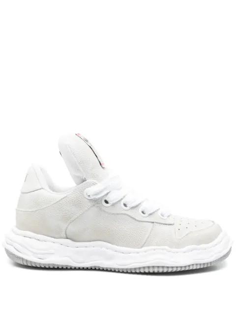 leather sneakers by MAISON MIHARA YASUHIRO