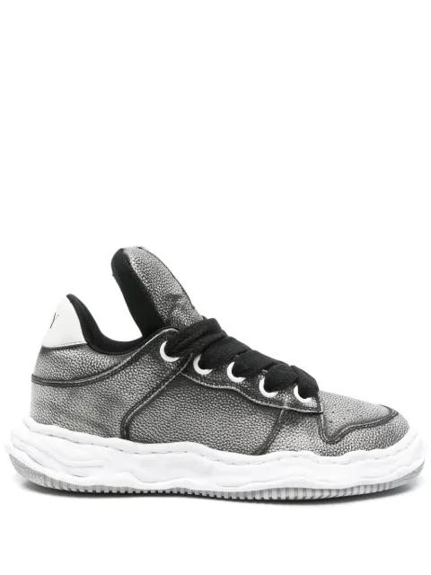 leather sneakers by MAISON MIHARA YASUHIRO