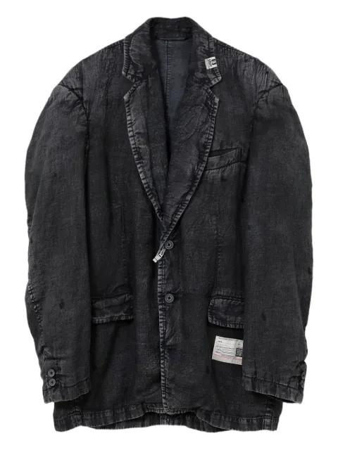 linen blazer by MAISON MIHARA YASUHIRO