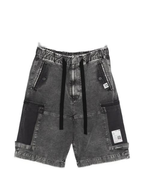 logo-detail cargo shorts by MAISON MIHARA YASUHIRO