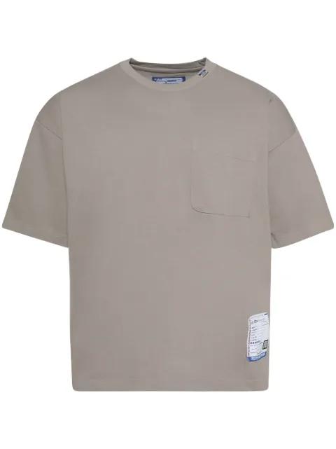 logo-patch T-shirt by MAISON MIHARA YASUHIRO