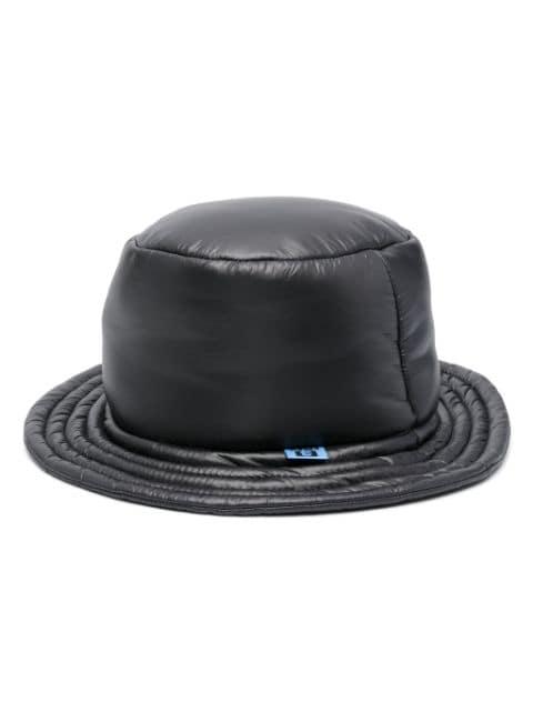 logo-patch padded bucket hat by MAISON MIHARA YASUHIRO