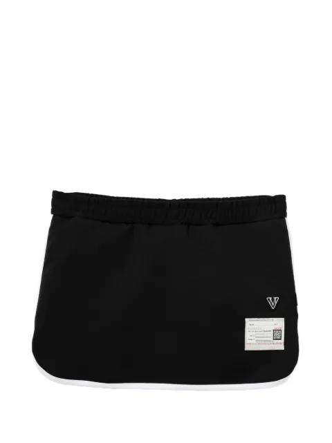logo-patch skort by MAISON MIHARA YASUHIRO