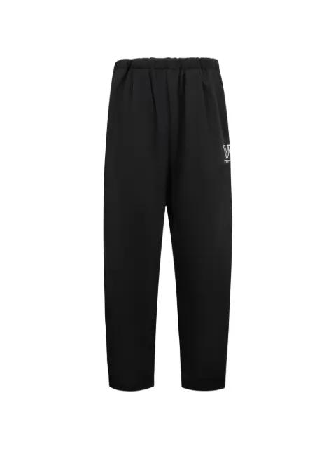 logo-patch track pants by MAISON MIHARA YASUHIRO