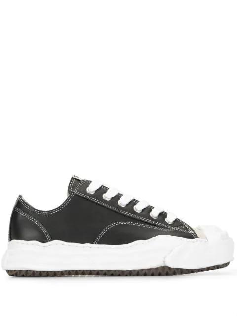 low-top lace-up sneakers by MAISON MIHARA YASUHIRO