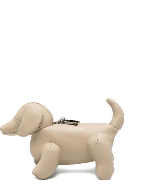 mini "Dolls" Dachshund cross body bag by MAISON MIHARA YASUHIRO