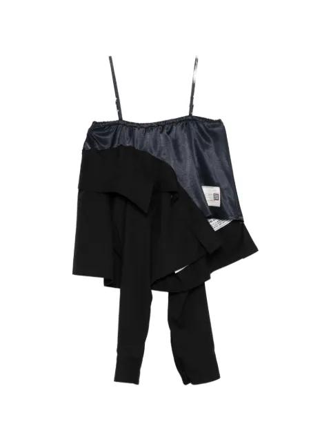 panelled blouse by MAISON MIHARA YASUHIRO