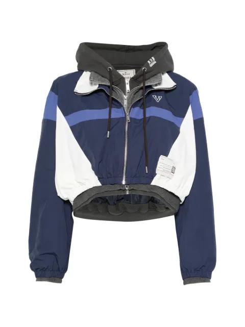 panelled layered-effect jacket by MAISON MIHARA YASUHIRO