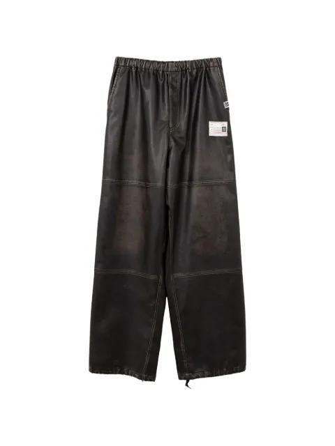 panelled trousers by MAISON MIHARA YASUHIRO